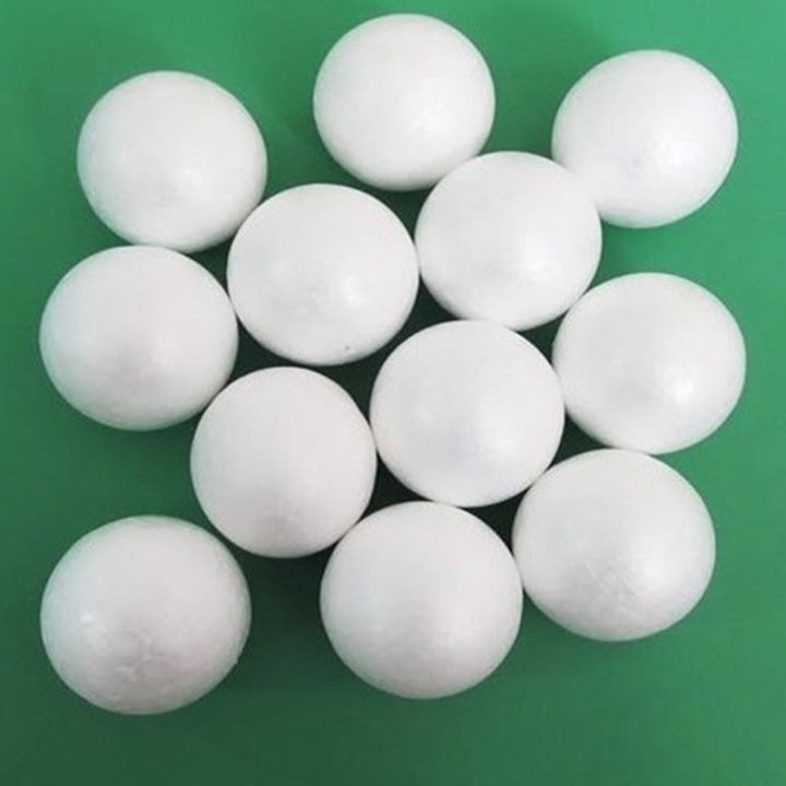 10 Round White 80mm Polystyrene Foam Ball Modelling Sphere Styrofoam Craft