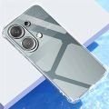 Redmi Note 13 Pro Transparent Soft Shockproof Silicone Back Cover. 