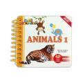 Animals Learning Card Book For Kids. 