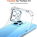 Redmi Note 12 4G Soft Transparent Back Cover. 