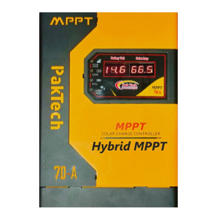 Hybrid pak tech mppt solar charge controller 70A