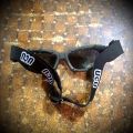 Safety Glasses with Rubber Band. 