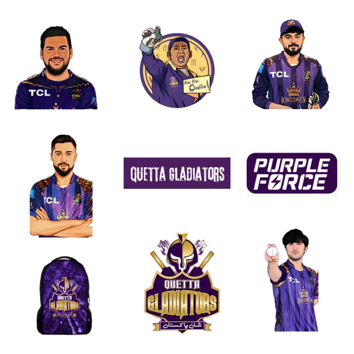 25pcs%20CRICKET%20PAKISTAN%20sticker%20pack%20for%20all%20sports%20fan%20psl%20quetta%20purple%20power%20ideal%20for%20journals%20bags%20laptops%20-%20Image%204