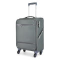 CARLTON AMBERLITE SOFT LUGGAGE EXPANDABLE SPINNER TROLLEY SUITCASE 77CM LARGE CHECK-IN LUGGAGE TROLLEY CASE THE LIGHTEST EVER 4 WHEELS WITH TSA FOR 23KG AND 30 KG ALLOWANCE. 