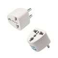 Europe Plug To Universal Adapter 3 Pins To 2 Pins Round Pin Switch Travel Converter Shoe Adapter 13A Charger Plug. 