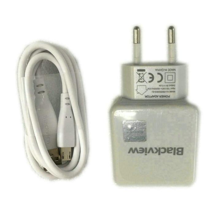 5V2A Adapter for Original Blackview A80 Pro BV5500 A30 A10 A7 EU Plug Travel Charger Connector Micro USB Cable for A20 Plus