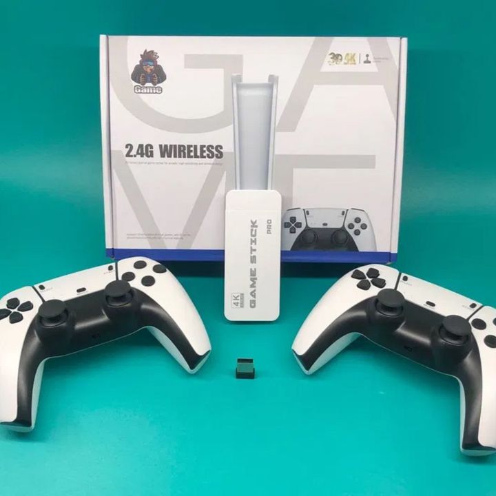 Wireless%20Retro%20Game%20Console,Mini%20PS5%20,%20Plug%20and%20Play%20Video%20Game%20Stick%20Built%20in%2010000+%20Games,9%20Classic%20Emulators,%204K%20High%20Definition%20HDMI%20Output%20for%20TV%20with%20Dual%202.4G%20Wireless%20Controllers(64G)%20-%20Image%204