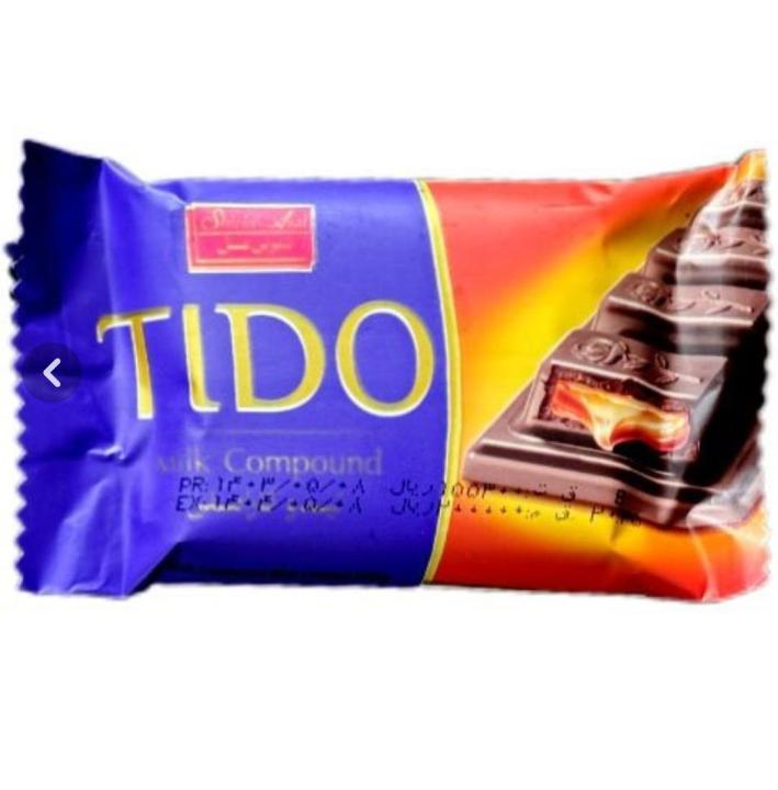 (24 Pcs) 4 Finger TIDO Compound Milk Chocolate