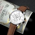 Men's Watches -Luxury Men Business Quartz WristWatch- Leather Bracelet Watch Sports Casual Male Luminous Clock. 