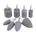 1PC Grinding Head Hexagonal Shank Grinding Wheel Sharpening Head Portable Grinding Drill Tool CorundumCone For Metal Machinery. 
