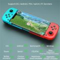 ELECTRO WOLF Wireless Retractable Gamepad 3D Joystick Bluetooth-compatible Mobile Phone Gamepad Controller for Pc/ios/android - Direct Play (BSP-D3) (Blue & Red). 