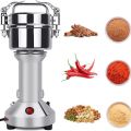 Electric Grain Grinder 150g Spice Grinder Food Mills High Speed Spice Herb Grinder Pulverizer with 3 Blades Stainless Steel Powder Machine For Dry Spices, Herbs, Grains, Coffee, Pearl, Seeds, Rice, Corn Pepper, Household & Commercial Use. |. 