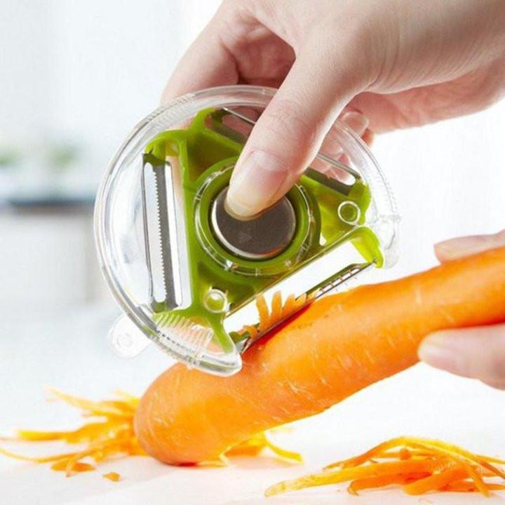 3 in 1 Compact Multifunctional Rotary Peeler for Potato and Vegetables Fruits