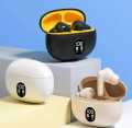 🔥 TWS Wireless Earbuds with LED Display – ENC Noise Cancellation, HiFi Stereo, Bluetooth 5.3 – Available in Black & White AND MULTI. 