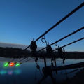 MeterMall 5pcs Led Fishing Rod Glow Lamp Waterproof Night Fishing Bite Alarm Glow Stick Fishing Tackle Accessories. 