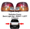 Back Light Set of 2 Pieces For Daihatsu Cuore - 2 Pieces (Right + Left). 