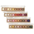 9 Colors Eye Shadow Palette Highlighter Eye Glitter Shimmer Eyeshadow Pressed Baked Powder Eye Makeup. 