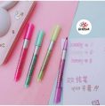 Double Line Self-outline Metallic Markers pen Outline Marker Double Line Pen Journal Pens 4-Colorful Markers Highlighter, Double Line Markers Set - 1507. 