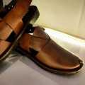 Khanewal Special close face handmade leather chappal for men soft out fit. 