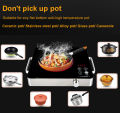 Touch Operated Smart Electrical Magnetic Waterproof Cooker Hob Oven Hot Pot Stove With Timer Ceramic Heating Furnace Cooktop Plate No Gas 2200 watt. 