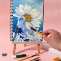 6PCS Arts Artist Nylon Hair Brushes Paint Brush for Adults Kids Gouache. 