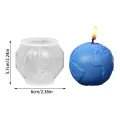 Moon Mold | Silicone Moon Mold For Clay | 3D Casting Mold Raft Candle Mold Silicone Craft Soap Aromatherapy Candle Ornaments 3D Candle Molds. 