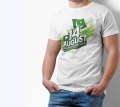 14 August Independence Day T Shirt For Men Women Boys And Girls Green Pakistan Flag 14th August Jashne Azadi Shirt. 