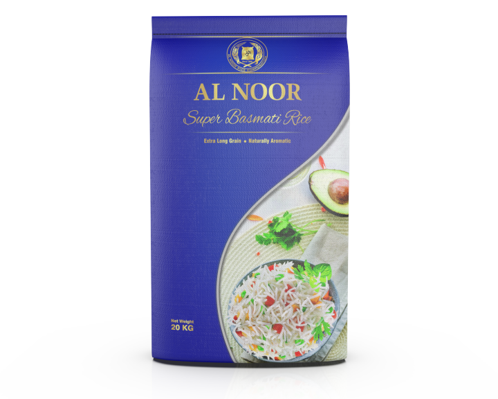 AL NOOR SUPREME SUPER BASMATI RICE 20KG NEW