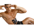 Body Mobile-Gym 6 Pack EMS Tummy Flatter, Weight loss Muscle Fitness Kit 6 Pack Abs Pad. 