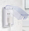 Waterproof Socket Protection, Anti-Dust Wall Mounted Socket Coverr. 