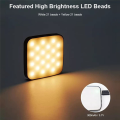 Mini Magnetic Pocket LED Light for MagSafe/iPhone 12 13 14 Series Cube-Fill Light with Clip for Makeup Vlog Live 36W Durable. 