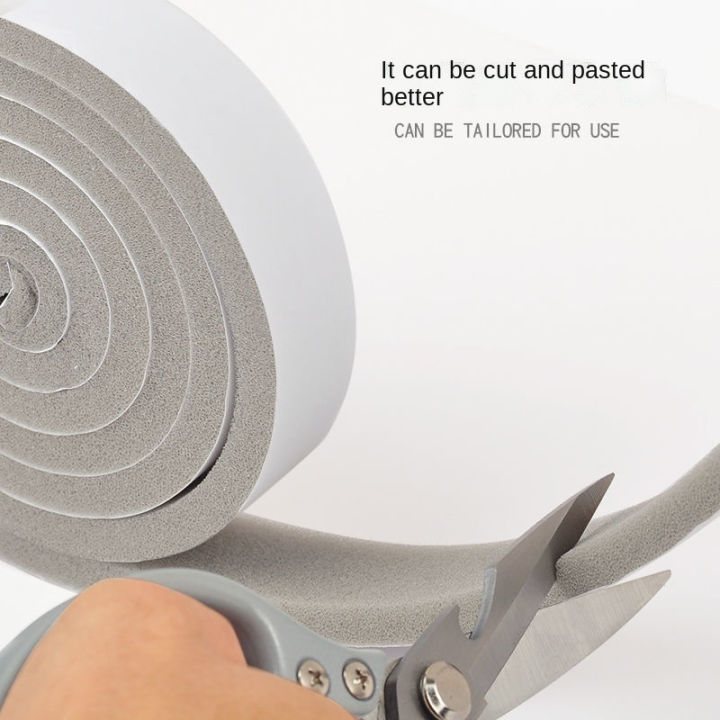 2 Rolls Door & Window Sealing Strips – Self-Adhesive Soundproof Foam ...