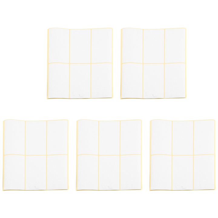 Blank Handwriting Can Paste Name Number Stickers, Sticker Labels, Self-Adhesive Labels, White, Small Durable Easy to Use White