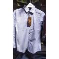 Purple Color  Mother and Baby dress shirt for boys color. 