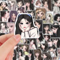 54 high-value May avatar stickers, creative DIY personality laptop, mobile phone case, waterproof stickers across borders. 