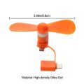 Detachable Propeller 2 in1 Mini Portable Mobile Phone Fan Cooler For Android For IPhone For Samsung USB Fan For Huawei For iPad. 