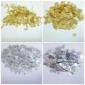 Pack of 4 Tola (1 tola Each) Round Sitaray in Silver & Gold  Beautiful Sequins Craft Supplies, ,4mm,6mm. 