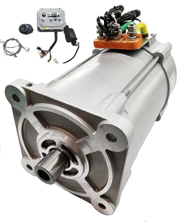 7500W 72V Electric Vehicle AC DC Induction Motor Controller Set