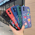 chenyyka For iPhone 6 Plus Case Thin New Design Case Side Phone Case Square Edge Silicone Casing Happy Bear Dog Full Back Cover Camera Cases Shockproof Protection Softcase. 