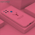 Hontinga for Realme C15 C2 C20 2021 C20 C20A Back Cover Lucky Pattern Mobile Cover Soft Silicone Square Case. 