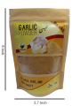Garlic powder 200g  is made of dehydrated garlic cloves that have been dried and finely ground to a flour-like consistency.. 