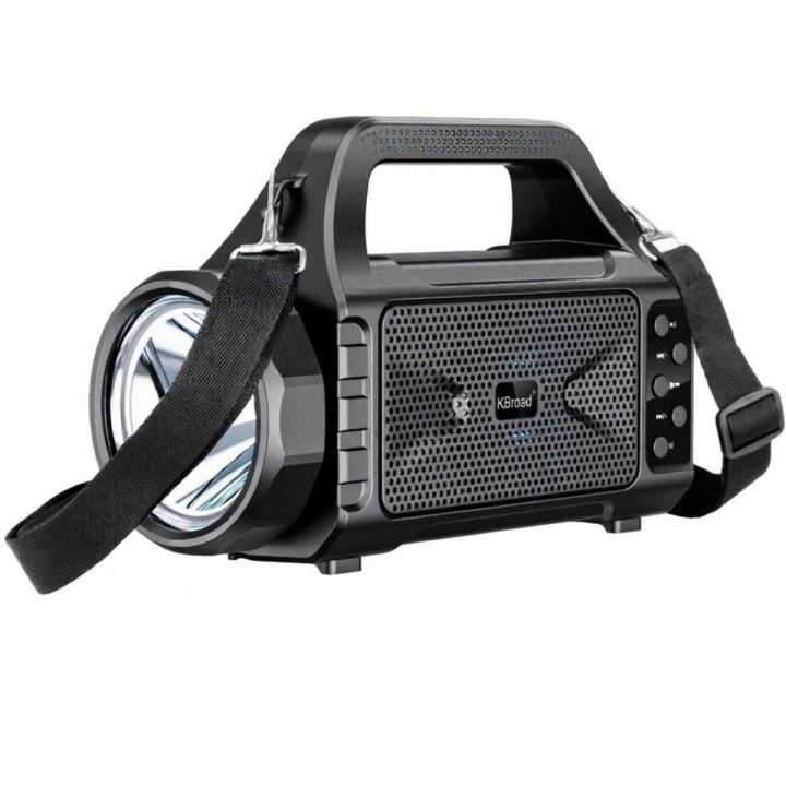 KTS%202031%20Bluetooth%20Speaker%20Wireless%20Portable%20Outdoor%20%E2%80%93%203"%20Woofer,%20FM%20Radio,%20Solar%20Charging,%20Torch%20Light,%201200mAh%20Battery%20-%20Image%207