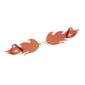 Fashion Fire Flame Sunglasses Rimless Wave Sun Glasses Eyewear Cool Red. 