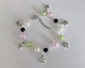 Handmade Studio Ghibli inspired Charm Bracelet - cutecore cottagecore Jewelry. 
