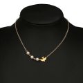 Albatross Bird Pearl Choker Necklace- Lovely Chain for Girls and Women. 