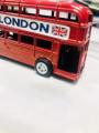 UK London Bus - Diecast Metal Red Double Decker Bus for kids. 