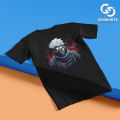New Kakashi Digital Printed T Shirt For Men - Black - Stylish And Premium Quality Graphic Tee For A Trendy Appearance. 