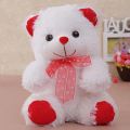 Imported Cute White Teddy Bear Soft Stuffed Plush Toy For Kids. 