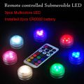 【Vip Remote Control Color Change Round Aquarium LED Light Submersible Fish Tank Lamp. 