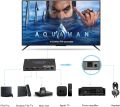 EZCOO HDMI Switcher Audio Extractor 2.0 Switch 4x1 4K 60Hz HDR Dolby Vision SPDIF 5.1CH + Stereo 2.1CH HDCP 2.2, 18 Gbps. 